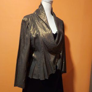 JONES NEW YORK sparkle jacket size L